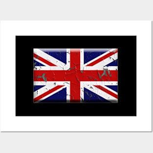 British Flag Union Jack Posters and Art